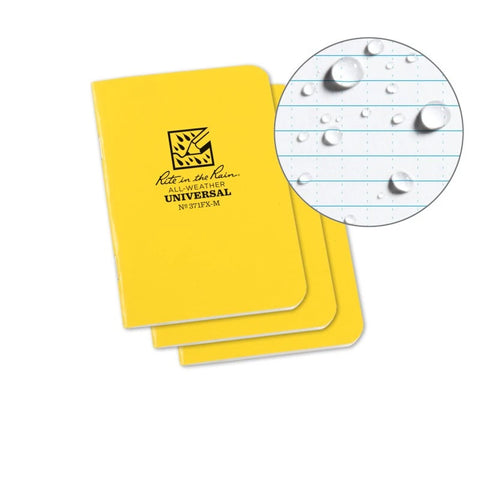 371FX Yellow Field Flex Notepad